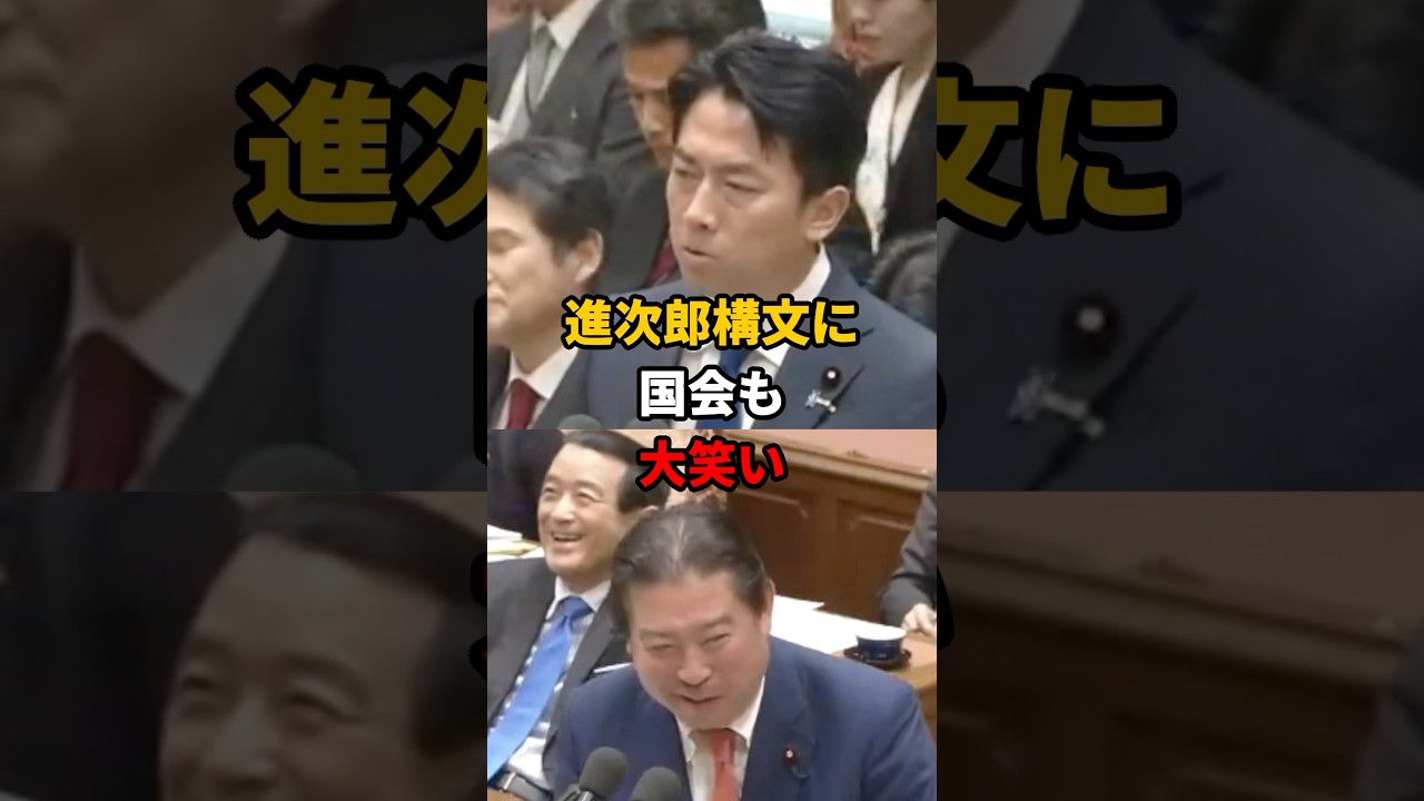 ㊗️110万再生!! 支離滅裂な答弁を繰り返す小泉進次郎...ドヤ顔で威嚇するもなぜか爆笑されてしまうw
