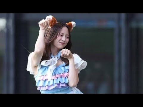 【日本ハム】森香澄きつねダンス「可愛すぎ」髪おろしファイターズガール限定衣装で笑顔振りまく