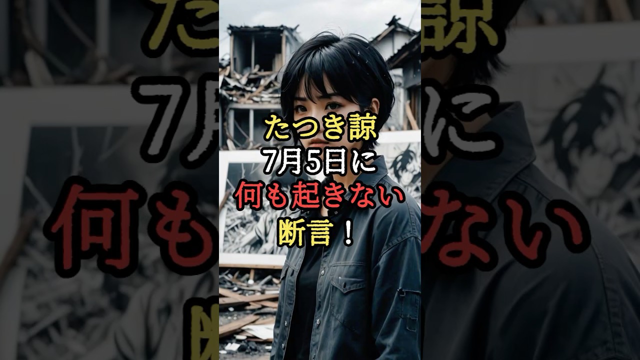 【緊急】東日本大震災を予言した漫画家が「7月5日に何も起きない」と断言！その衝撃の理由とは