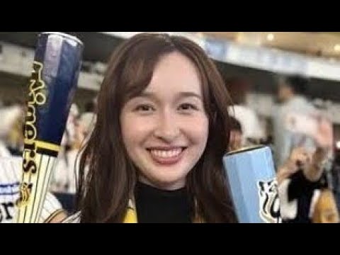 「後楽園に女神降臨！」埼玉出身のＴＢＳ人気アナ、阪神ユニ姿がかわいすぎ！「次こそ勝利のメグ様」「とてもかわいい」