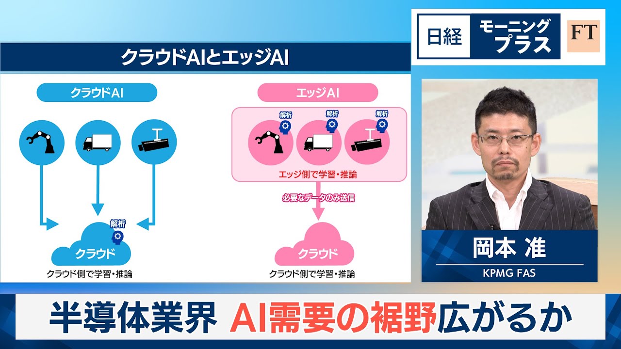 半導体業界　AI需要の裾野広がるか【日経モープラFT】