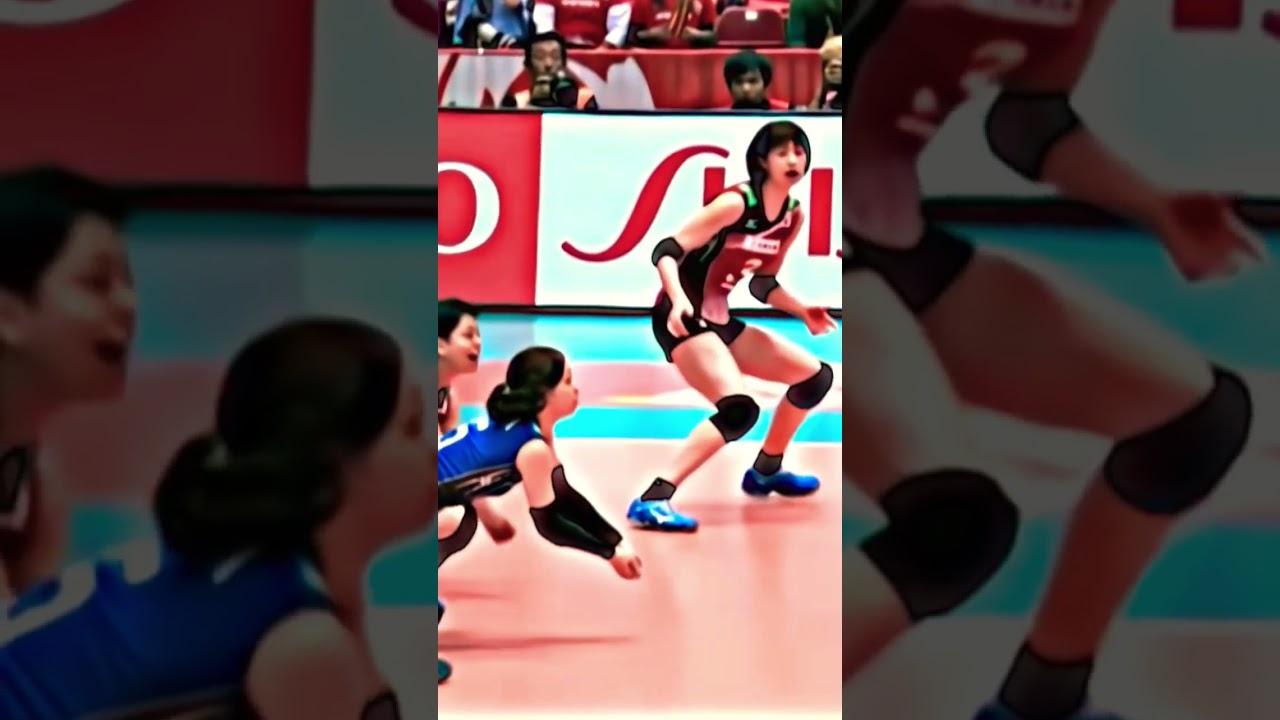ARISA SATO my favorite libero 😍🥰😍🥰😍🥰#viralvideo #volleyball #japanvolleyball  #shorts