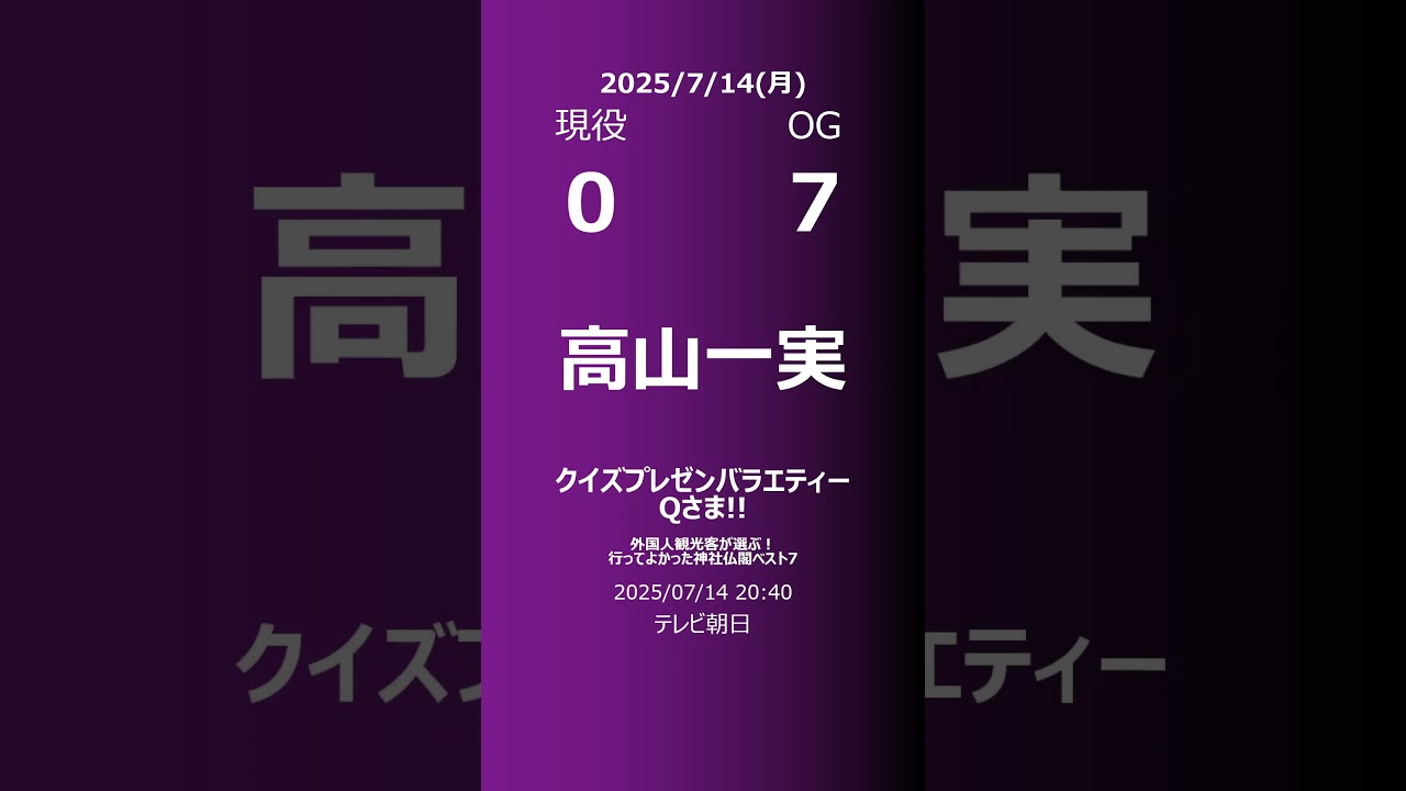 【明日の乃木坂】現役・OG 2025/07/14 #shorts #乃木坂46 【番組出演】