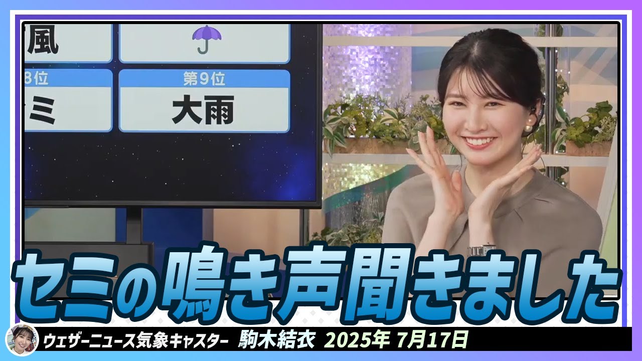 【駒木結衣】 セミの鳴き声から始まった夏休みの話