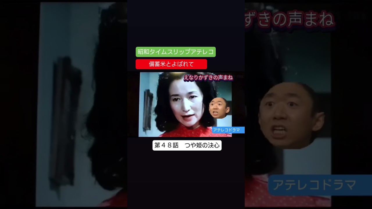 アテレコ　ドラマ　第４８話　備蓄米とよばれて　不良少女とよばれて