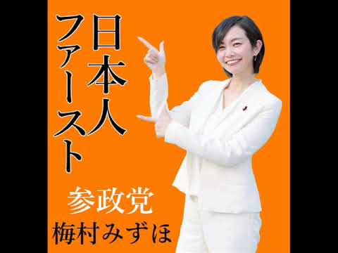 ＮＨＫ日曜討論 2025年7月27日　参政党　梅村みずほ