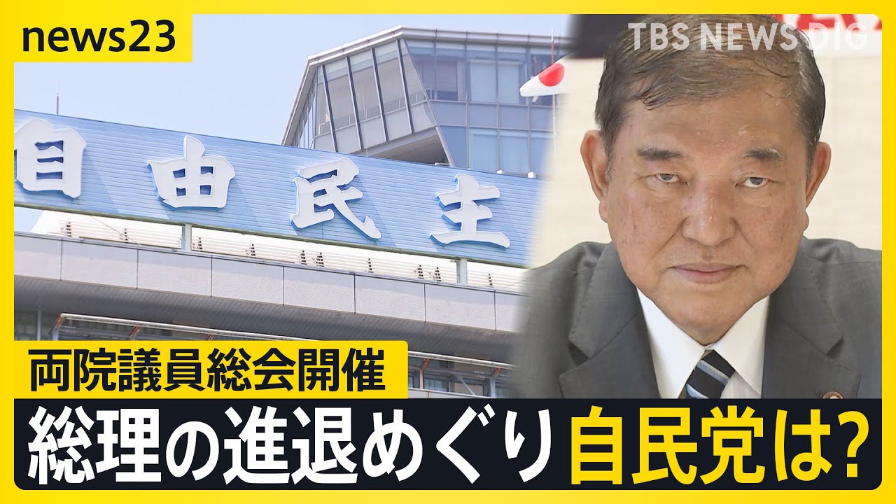両院議員総会開催も“総理の進退に影響ない”？自民党職員「総会の中で総裁を辞めさせる規定ない」【news23】｜TBS NEWS DIG