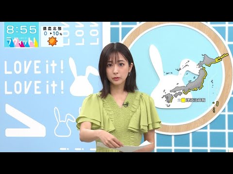 TBS「ラヴィット!」... 津波警報で放送中断... 田村真子アナが注意を呼びかける 「安全な場所に避難してください」 【田村真子】