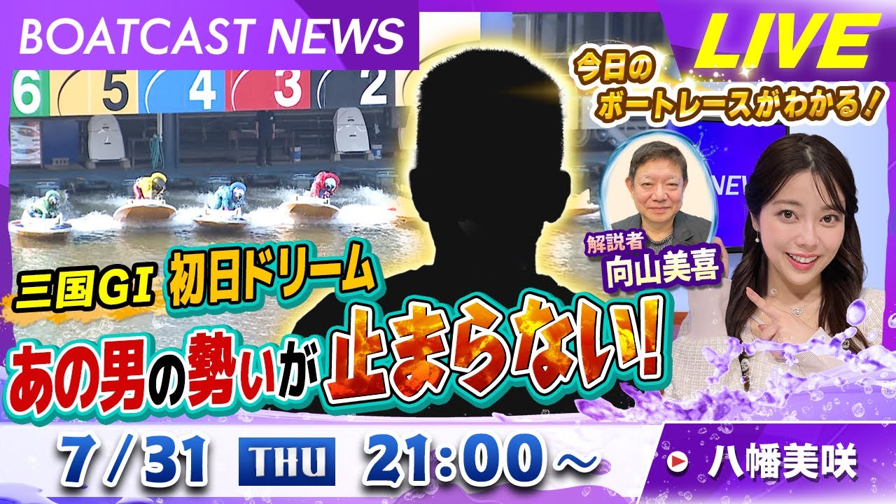 BOATCAST NEWS｜G1北陸艇王決戦開幕！主役はやっぱりあの男！｜木曜企画 「ピックアップショートニュース」