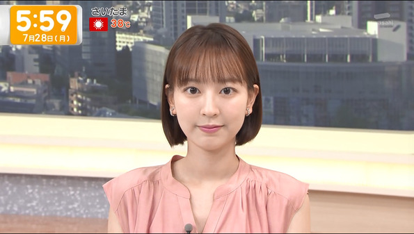 【画像】今日の佐々木若葉さん　7.28