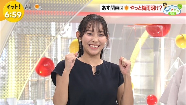【画像】今日の宮司愛海さんと石渡花菜さん　7.17