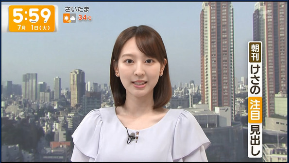 【画像】今日の佐々木若葉さん　7.1