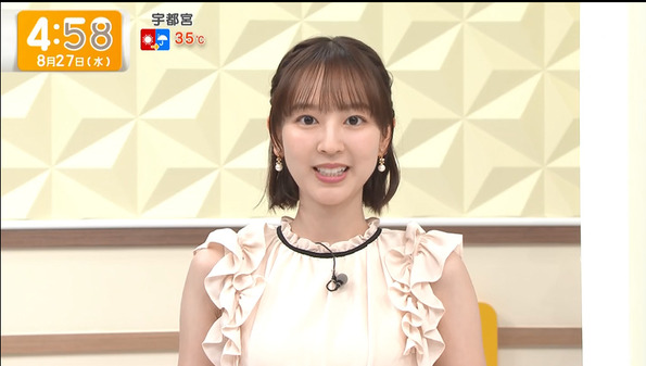 【画像】今日の佐々木若葉さん　8.27