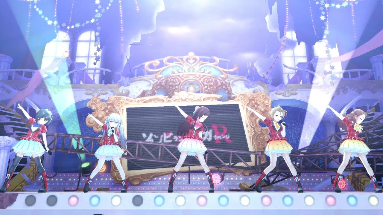 【デレステMV】「徒花ネクロマンシー」（歌：辻野あかり、星輝子、木村夏樹、小日向美穂、関裕美）【3Dリッチ】