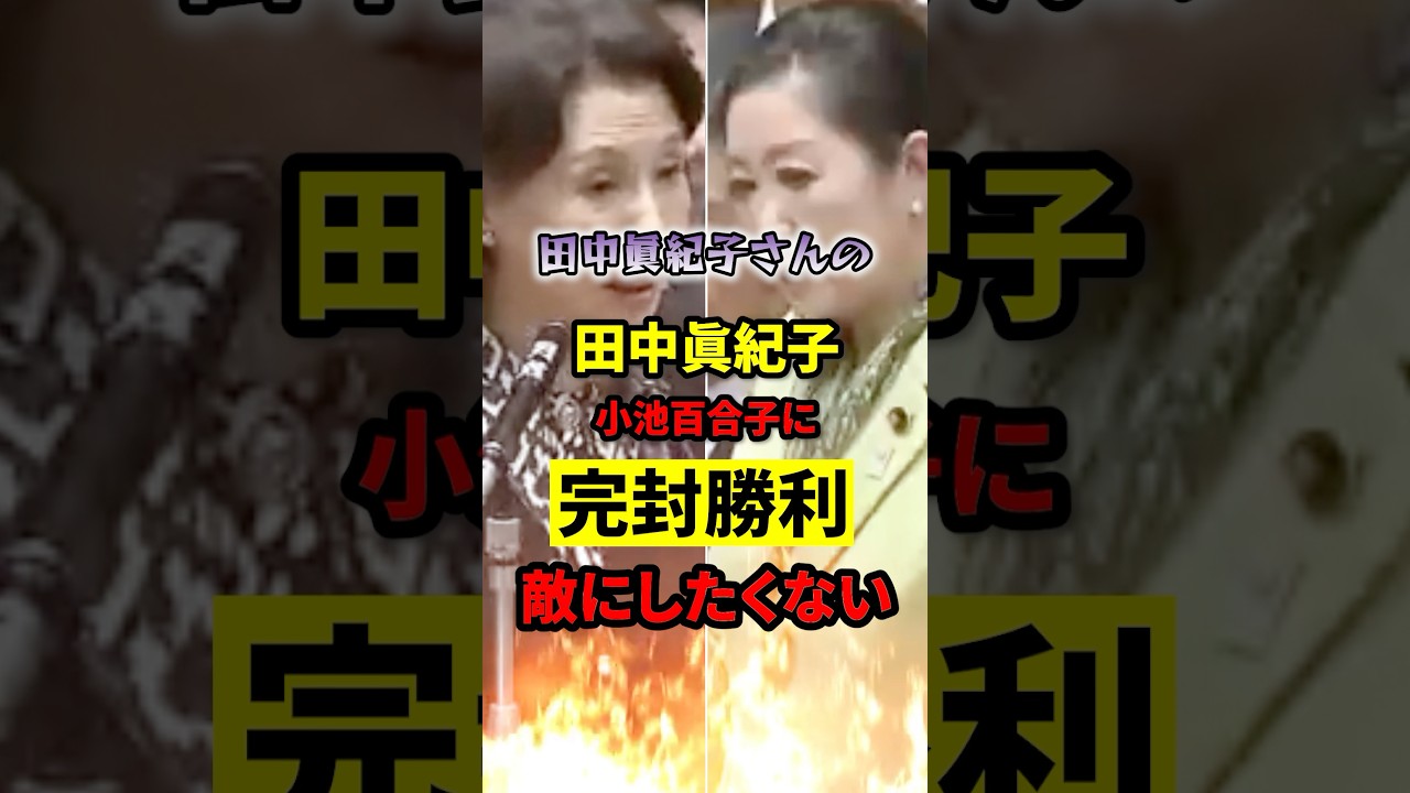 【田中眞紀子vs小池百合子】ポンコツ答弁に“巻き拳”炸裂！政界の喧嘩屋が黙らせた瞬間 #国会中継 #政治 #もう国民は黙っていない