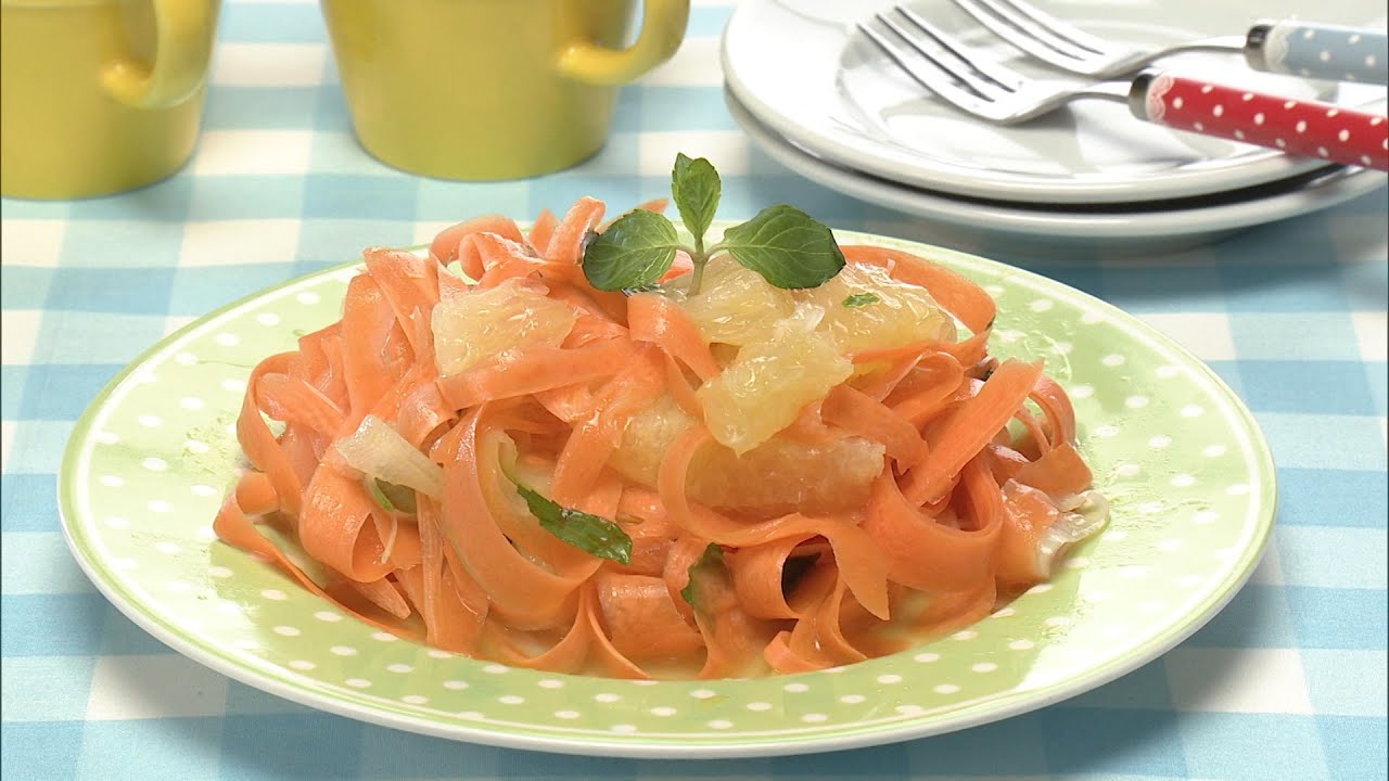 【3分クッキング公式】ひらひらキャロットラぺ