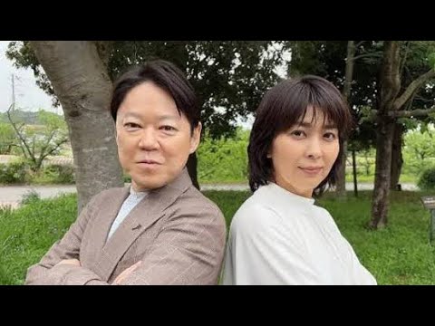 阿部サダヲ&弘中綾香アナ、2人で決めポーズする仲良しオフショットに「阿部さんかわいい」の声＜しあわせな結婚＞