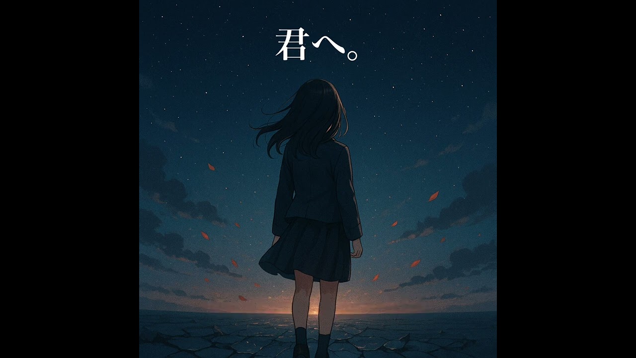 【君へ。】朝ドラあんぱんのセリフから歌を作りました。次郎さんからノブちゃんへの最後の速記メッセージ。感動して曲をつけてしまいました。#朝ドラあんぱん #次郎 #ノブ