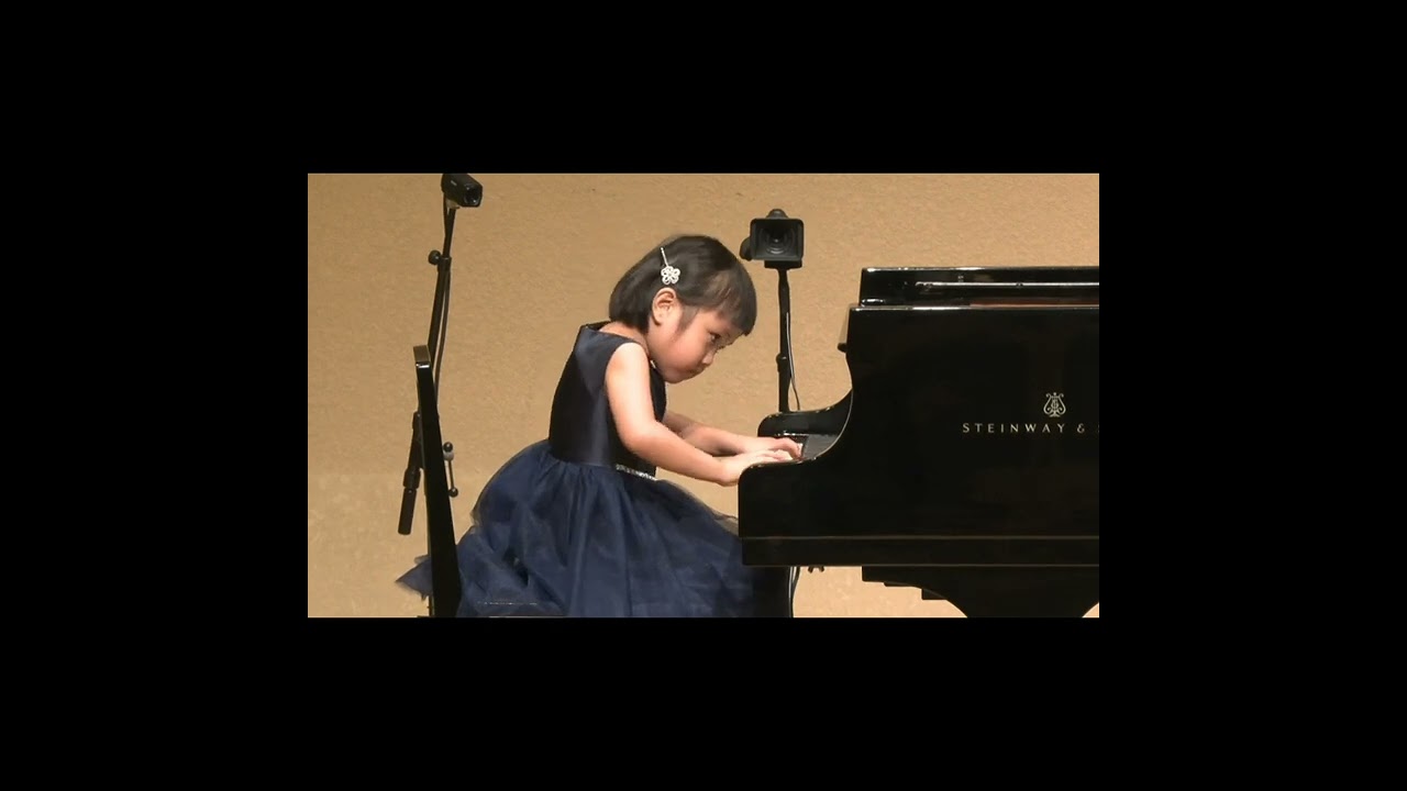 第48回ピティナピアノコンペティション A2級本選第1位 4歳 年中さん