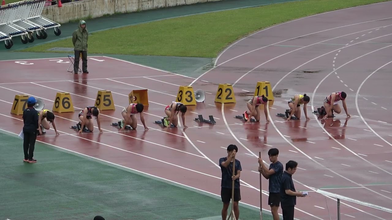 20250809095753宮崎陸上競技協会強化記録会第1共女100ｍ2組 伊東 裕凜1/宮崎(宮崎商業高)12"70
