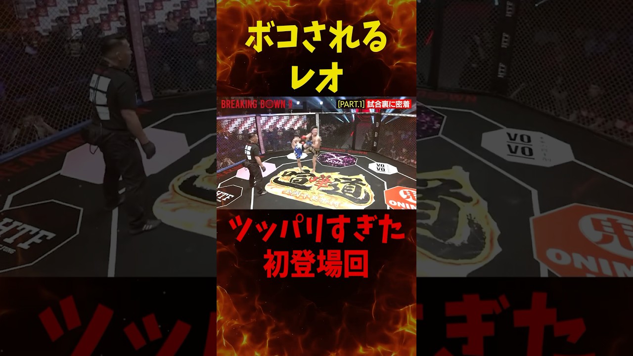 顔面崩壊するレオ…