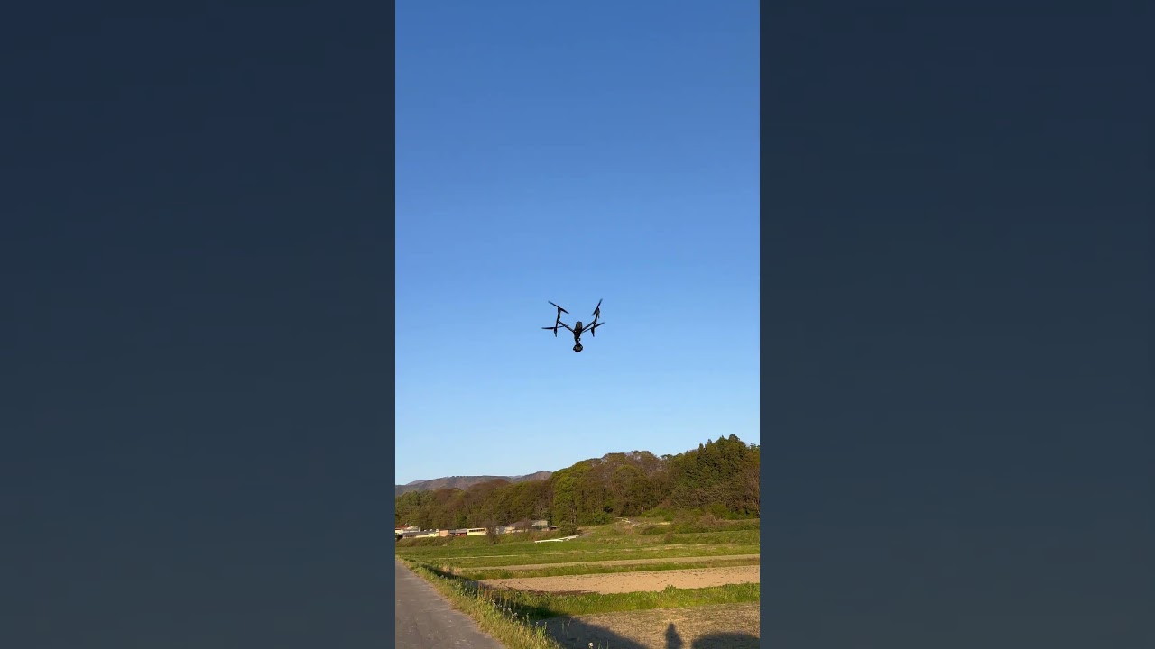 DJI inspire3 長野県 伊那市 ドローン撮影 空撮 映像製作 #shorts