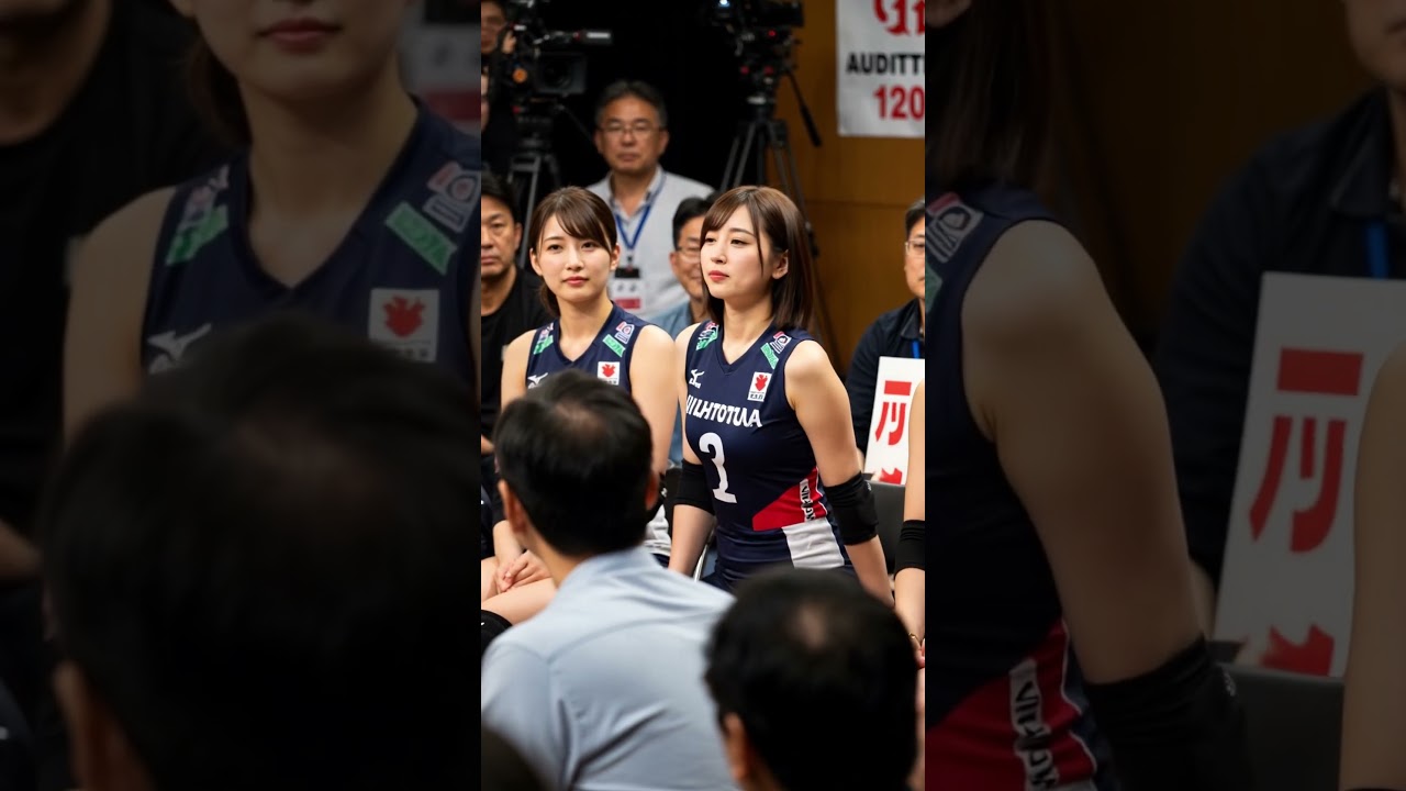 バレー女子界の新たな美女コンビ発見！ #shorts #美女 #volleyball #ai