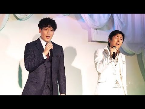 男石宜隆と木村徹二が東京・青山で「1日遅れのバレンタインライブ~スト レートな愛をお届けします~」を開催し全21曲を披露 二人の仲良しエピ ソードなどスペシャルインタビューもお届け!sk King