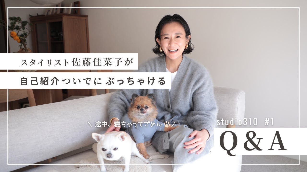 【Q&A】自己紹介がてら質問コーナー！…のはずが愛犬のイビキが主役になっちゃいました
