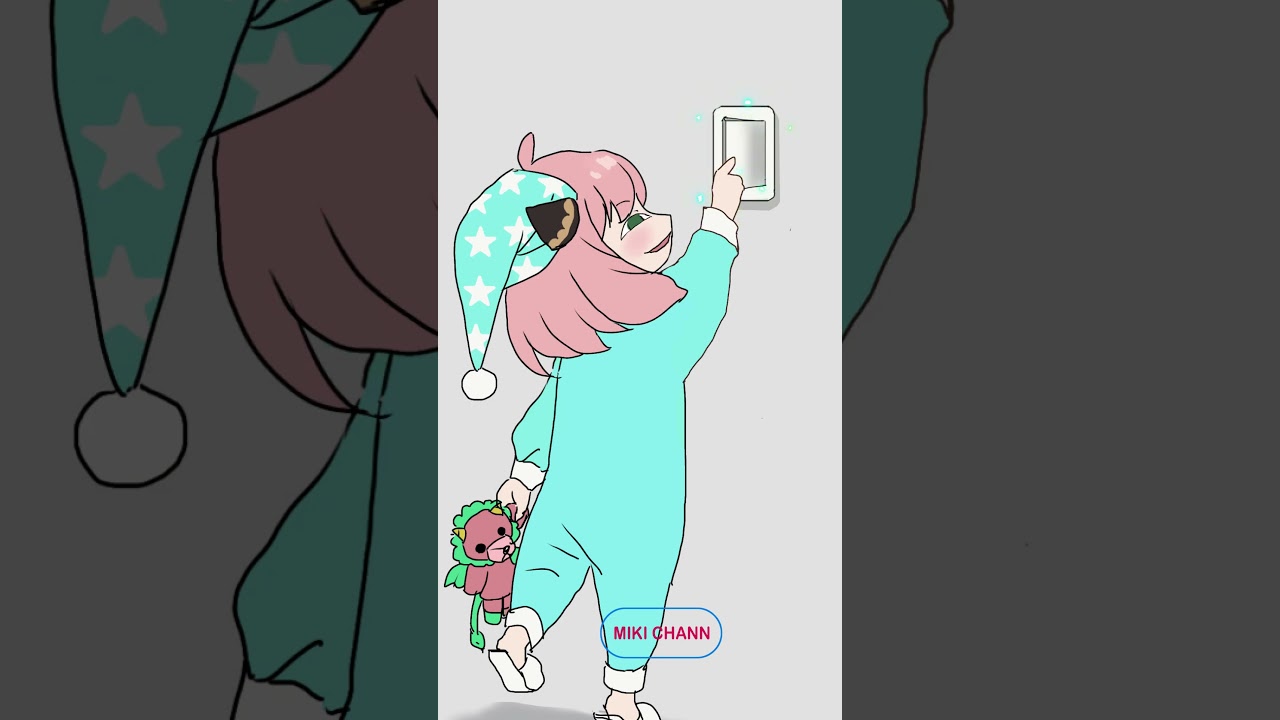 ❤️‍🔥💪🏻( ¨̮ 💪🏻)🎵【Anya＋ユーリ❤️】 spyxfamily  スパイファミリー 二次創作#ミキチャンネルMIKI CHANN