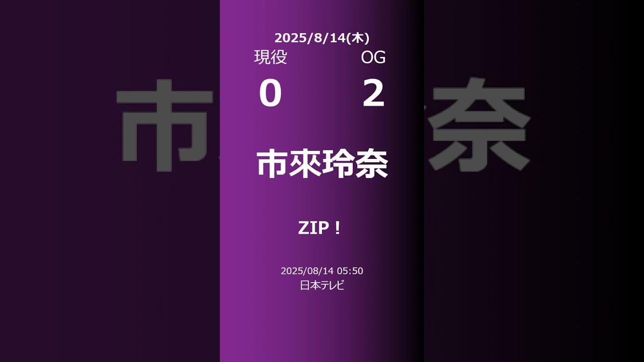 【明日の乃木坂】現役・OG 2025/08/14 #shorts #乃木坂46 【番組出演】