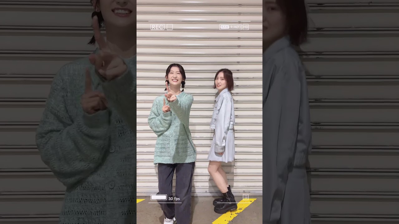 井上梨名 松田里奈 ふたりなで 猫ミーム 第2弾！ #sakurazaka46_TikTok