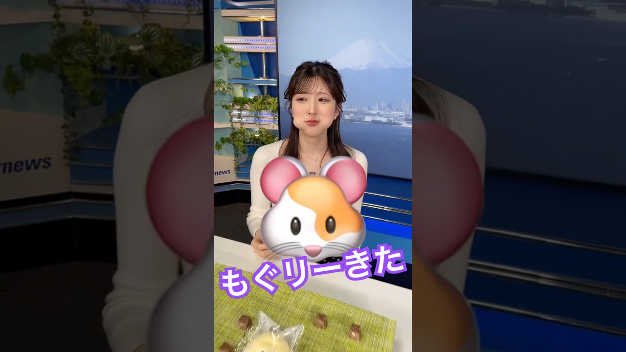 小林李衣奈さん今度は本気でチョコ食べる