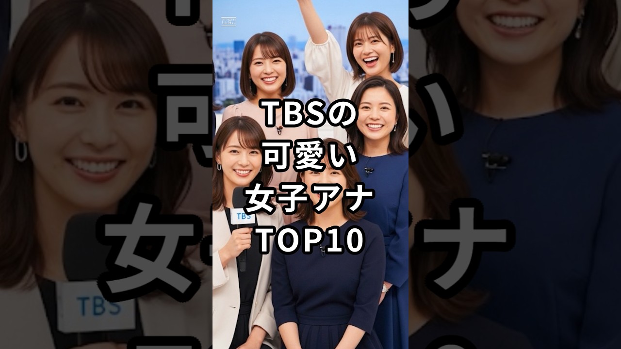 TBSの可愛い女子アナTOP10