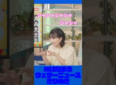 語るがかわいいお天気お姉さん【ウェザーニュース切り抜き】#白井ゆかり #ゆかりん