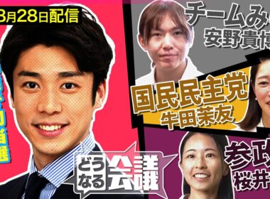 【生配信】新人議員が見た国会のリアル  チームみらい安野貴博/国民民主  牛田茉友/参政  桜井祥子【どうなる会議#16】