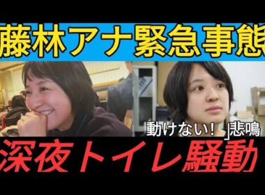 MBS藤林温子アナ、自宅トイレにはまる　「動けない！　終わった！」深夜のトラブル明かす