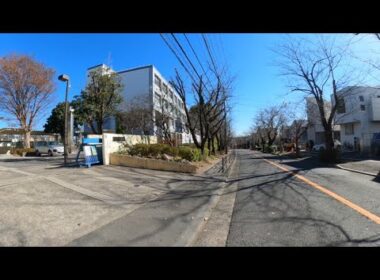 〖神奈川県〗川崎市立白鳥中学校をバイクで廻るAround