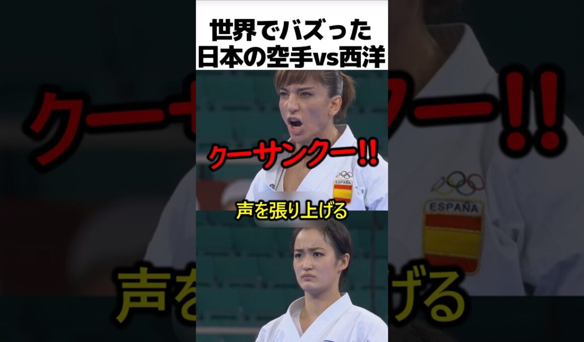 世界でバズった空手の決勝戦