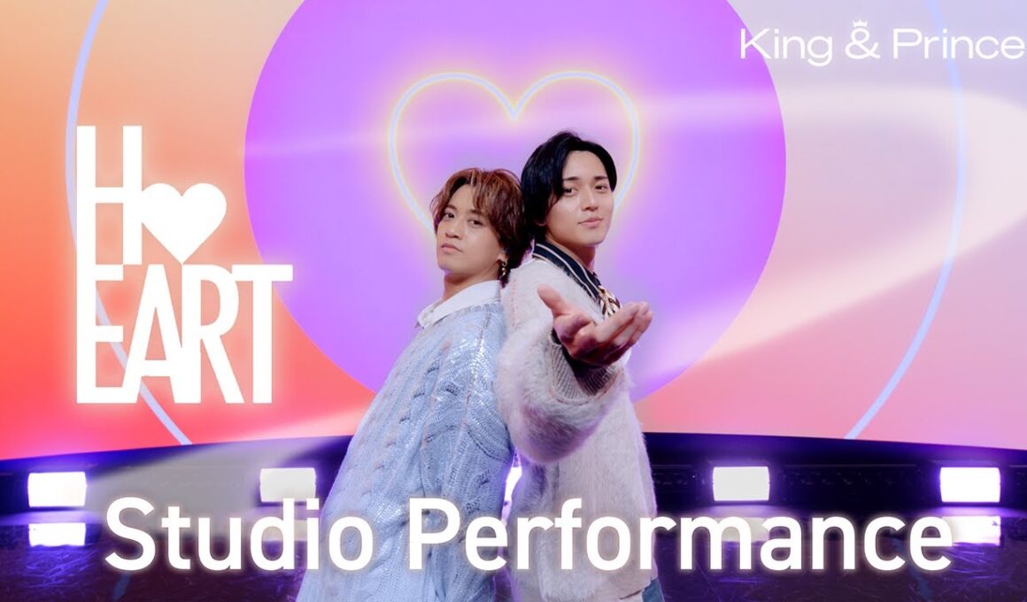 King & Prince「HEART」Studio Performance