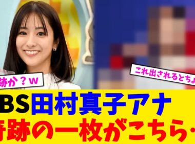 TBS田村真子アナ奇跡の一枚がこちら…【2chまとめ】【2chスレ】【5chスレ】