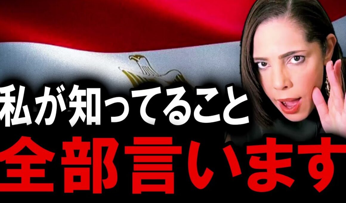 【後編】小池百合子とエジプト政府のヤバすぎる関係について話します