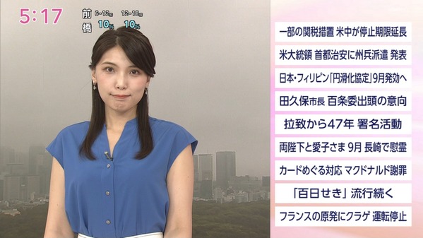 【画像】今日の豊島実季さん　8.13