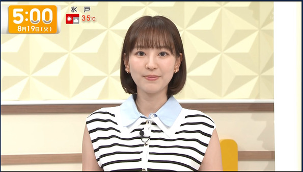 【画像】今日の佐々木若葉さん　8.19