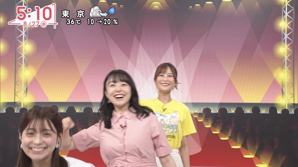 【画像】今日の田﨑さくらさんと山本里咲さん　8.27