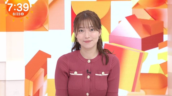【画像】今日の阿部華也子さんと高崎春さんと福本莉子さん　8.23