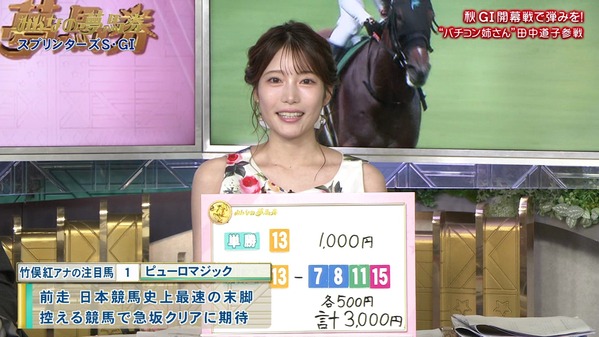 【画像】今日の竹俣紅さん　9.28