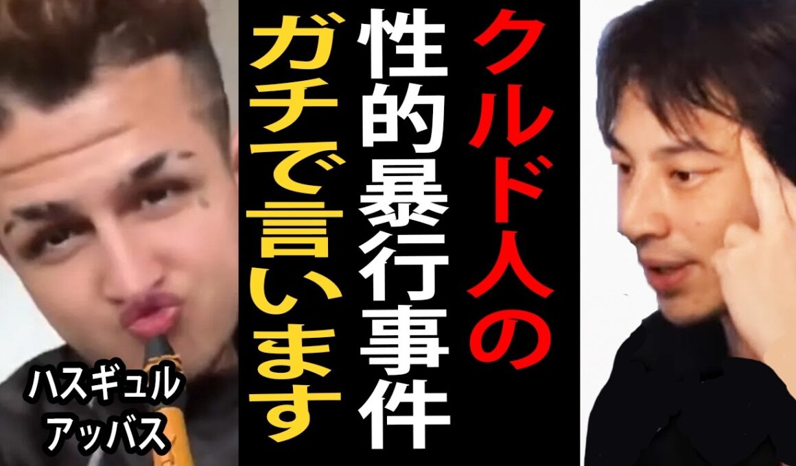 埼玉県川口市のクルド人の性的暴行事件についてガチで言います【ひろゆき切り抜き】