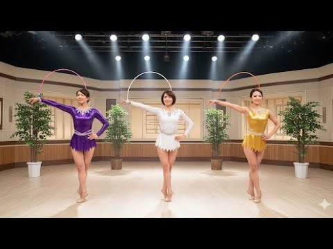 『昭和TV体操と布の継承 ──熟女アイドル3人組の朝』