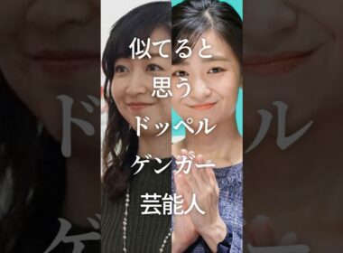 ㊗️300万再生！似てると思うドッペルゲンガー芸能人Part11　#ガルちゃん #芸能人 #そっくり